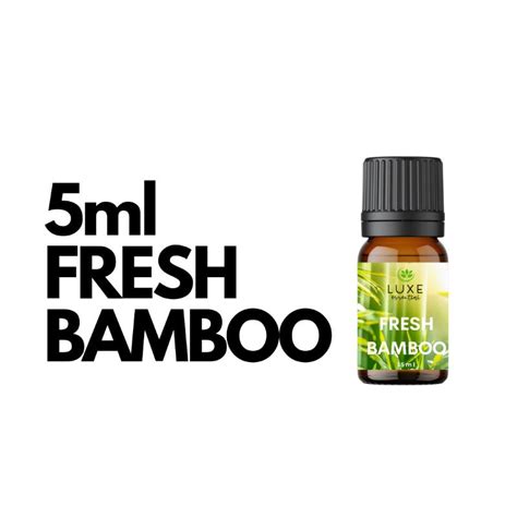 Fresh Bamboo Scent Luxe Essential Fragrance Oil Scent Air Humidifier