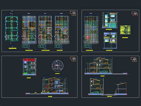 Proyectos Multifamiliares Planos Dwg Descarga Gratis