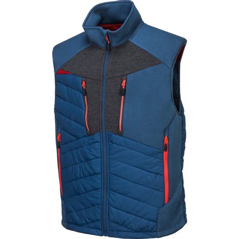 Portwest Dx Hybrid Baffle Gilet Metro Blue The Ppe Online Shop