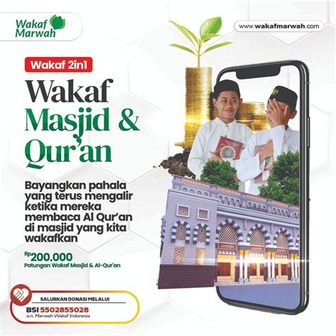 Wakaf Marwah Mari Sedekah Iqra Buku Islam Al Quran Untuk Pesantren