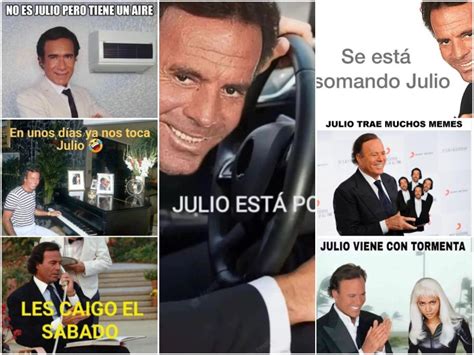 Julio Iglesias rompió el silencio y habló sobre los memes que lo tienen