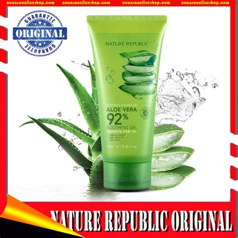 Jual Nature Republic Aloe Vera 92 Original Di Lapak Nuansa Online Shop