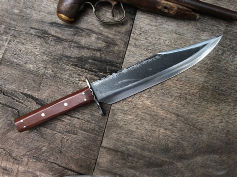 Gaucho Forged Custom Knife Classic Rangers Bowie Confederate Frontier