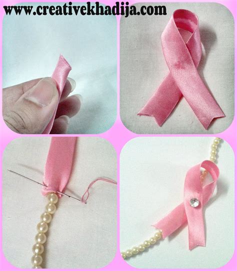 Diy Ribbon Necklace Tutorial