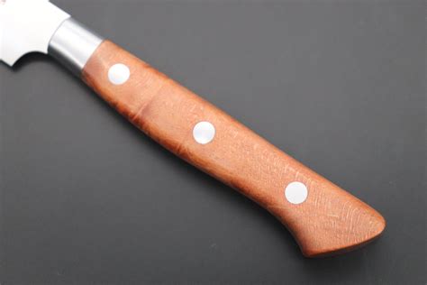 Hattori Forums Fh Series Petty Knife Stabilized Maple Wood Handle