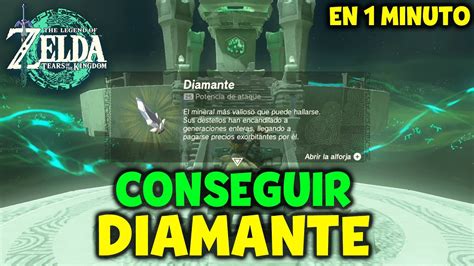 Donde Conseguir Diamante Zelda Tears Of The Kingdom Gu A Espa Ol Youtube