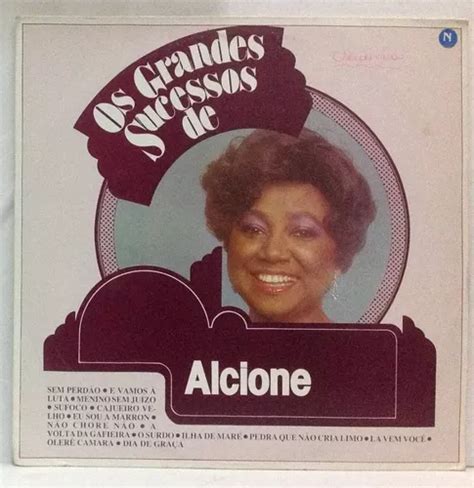 Lp Alcione Os Grandes Sucessos 1983 Fontana MercadoLivre