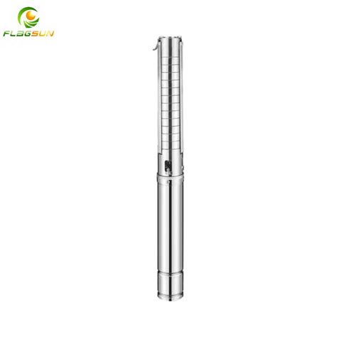 All Size Stainless Steel Brushless Submersible Solar Water Pump With