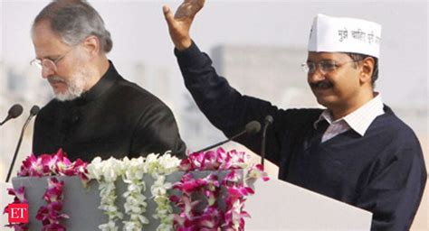 Arvind Kejriwal Elderly Gather To Witness Arvind Kejriwal Take Oath As