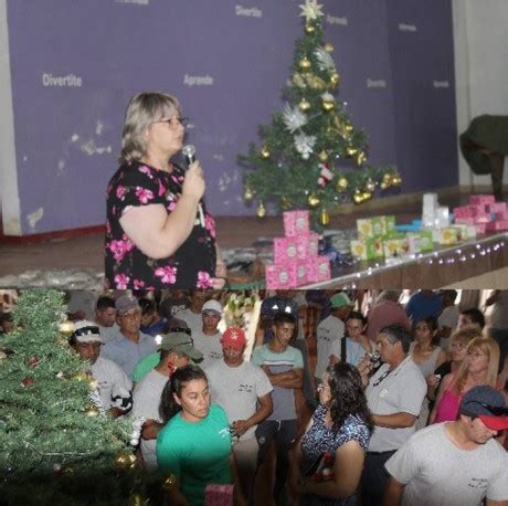 Brindis de fin de año en Villa Clara