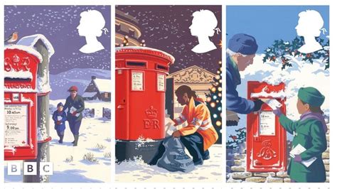 Royal Mail Reveals 2018 Christmas Stamps Bbc Newsround