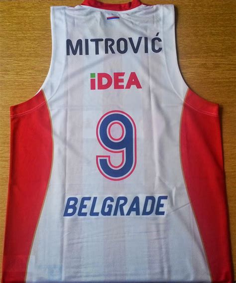 Basketball Jerseys : RED STAR BELGRADE (CRVENA ZVEZDA) JERSEYS