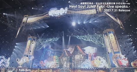 Hey Say Jump Fab Live Speaks Dvd By