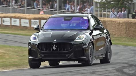 2022 Maserati Grecale Trofeo Pure Engine Sounds Goodwood Festival