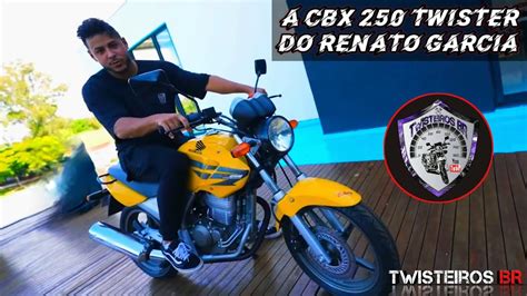 A Cbx 250 Twister Do Renato Garcia Uma Linda Twister 2008 Amarela