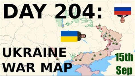 Day 204: Ukraine War Map | Nexth City