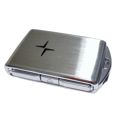 Brushed Aluminum Key Fob Cover w/ Polestar Logo, Polestar 1/2 - ViVA Performance