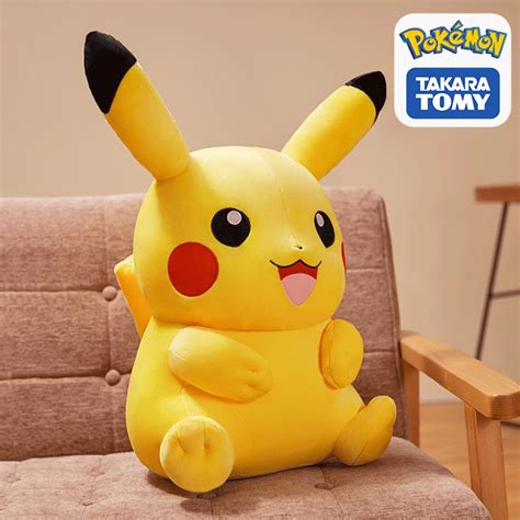 50cm Pokemon Pikachu Brinquedo De Pelúcia Kawaii Anime Japonês Elfo