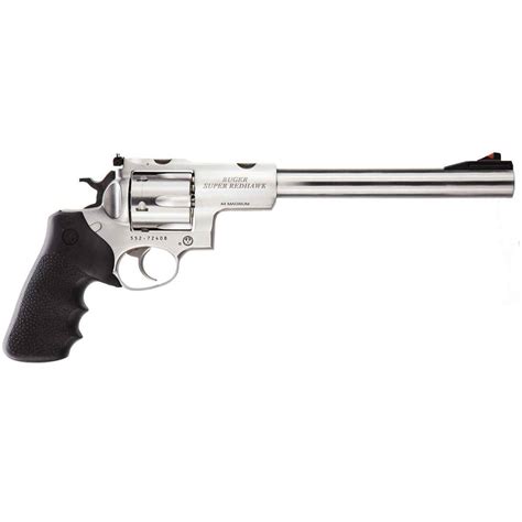 Ruger Super Redhawk 44 Magnum 95in Stainless Revolver 6 Rounds