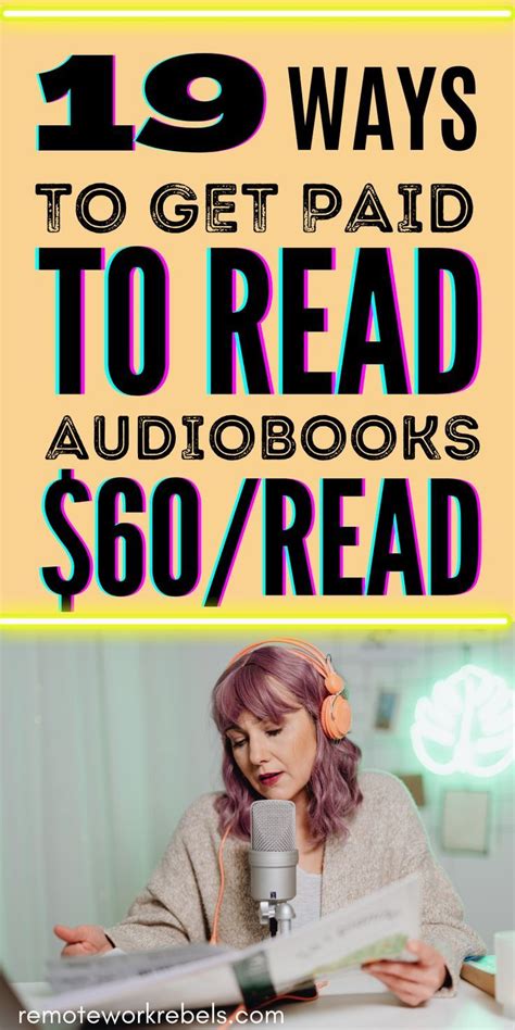 19 Ways To Get Paid To Read Audiobooks 60 Read Reading Jobs How To