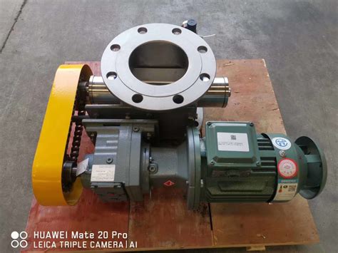 Stainless Steel Rotary Airlock Valve For Cyclone Discharge Rotary