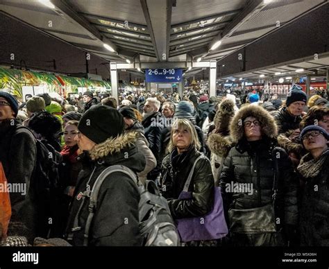 Munich Bavaria Germany Th Feb The Platform At The Pasing