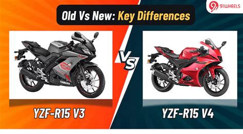 Yamaha R15 V4 Vs Old R15 V3 Key Differences Explained