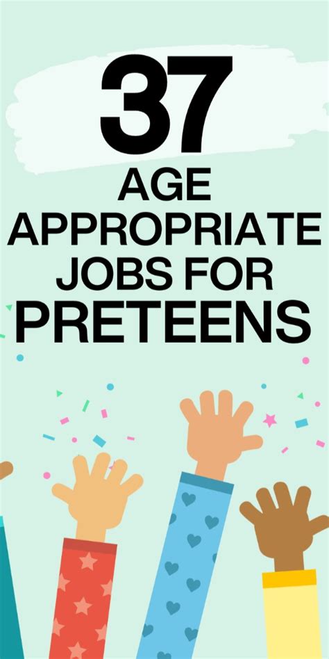 Fun Age Appropriate Jobs For Year Olds Artofit