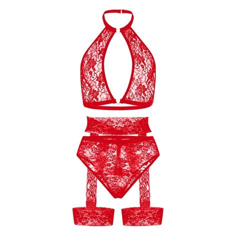 Gvdentm Naughty Lingerie Set For Women Women Lingerie Set With Garter