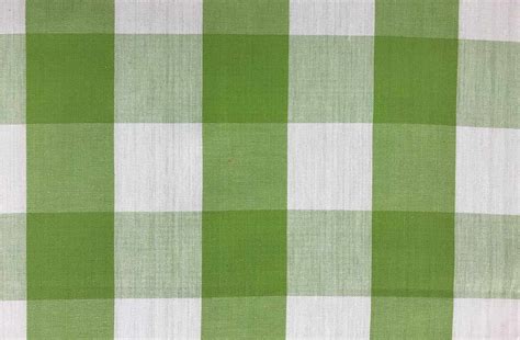 Green And White Gingham Fabrics Large Checks The Stripes Company