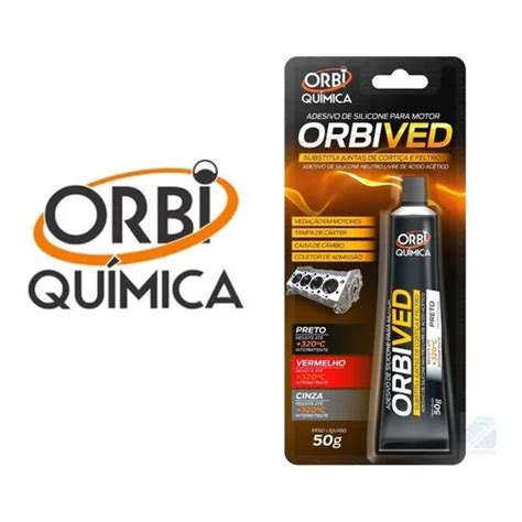 Selante Cola Junta Alta Temperatura Orbived 50g Preto Orbi Shopee Brasil