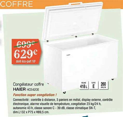 Promo Cong Lateur Coffre Haier Chez Copra Icatalogue Fr