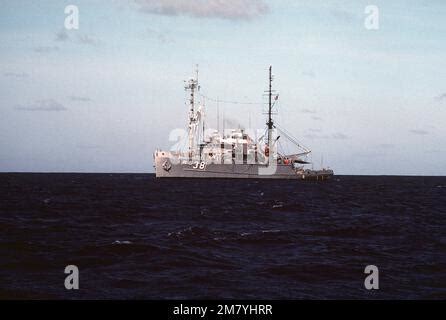 A Port View Of The Salvage Ship USS OPPORTUNE ARS 41 Country