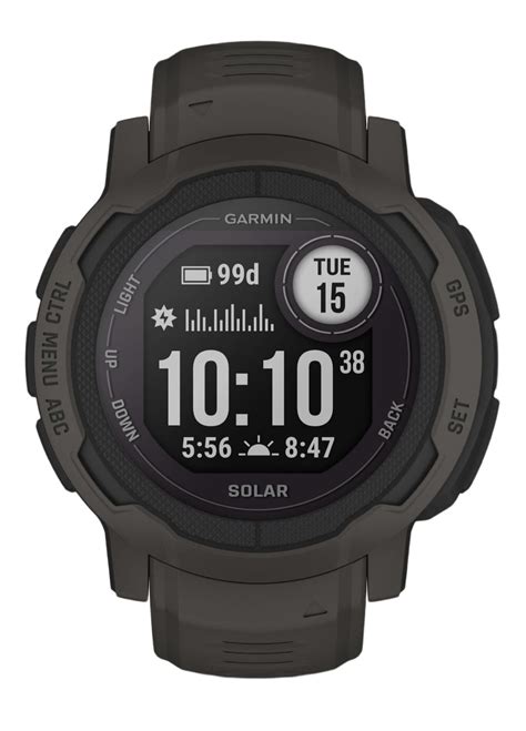 Garmin Instinct Solar Grafitowy Zabezpieczenie Ekranu Zegarek