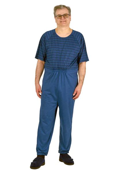 Anti Strip Jumpsuit Bobby Cobalt Sisu Adaptive Clothing