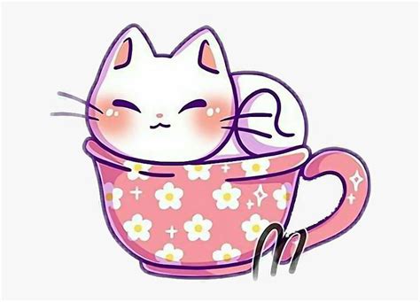 cat in a teacup drawing - laccentdeprovencebestquality