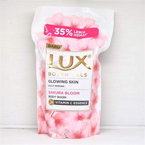 Lux Botanicals Sabun Mandi Cair Refill Sakura Bloom 825 Ml Sabun Lux