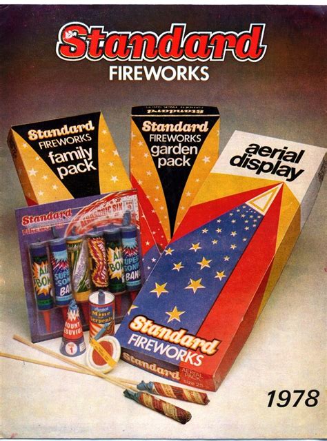 Old School 1978 Standard Fireworks Poster