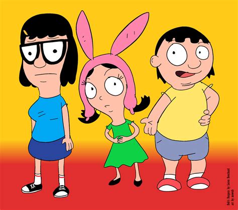 Belcher Kids by mowub on DeviantArt