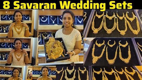 Light Weight Necklace Haram Wedding Sets Lowest Wastage Savaran