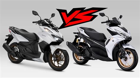 Full Spek Kompare Honda Vario 160 VS Yamaha Aerox 155 Kalian Pilih