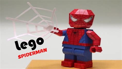 Lego Spiderman Papercraft Youtube