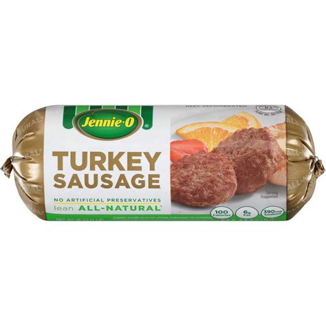 Jennie O Turkey All Natural Turkey Breakfast Sausage Roll 16 Oz