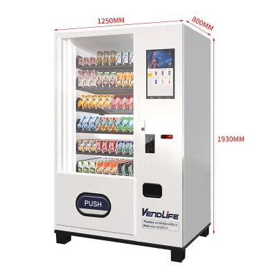 Vendlife 19 Inch Touch Screen Drink And Snack Vending Machine China