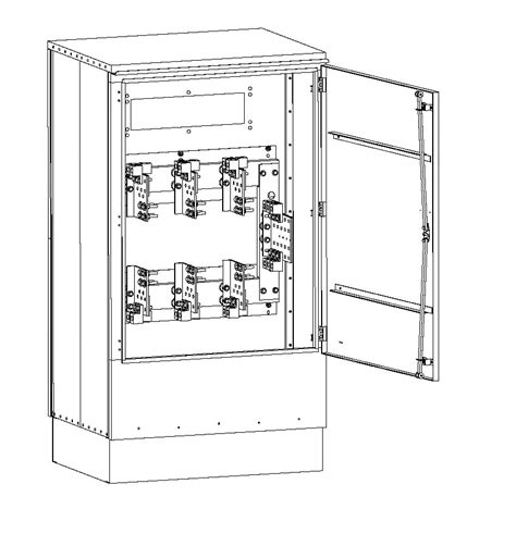 Current Transformer Cabinet 400A - 4000A PAD MOUNT On Erickson ...