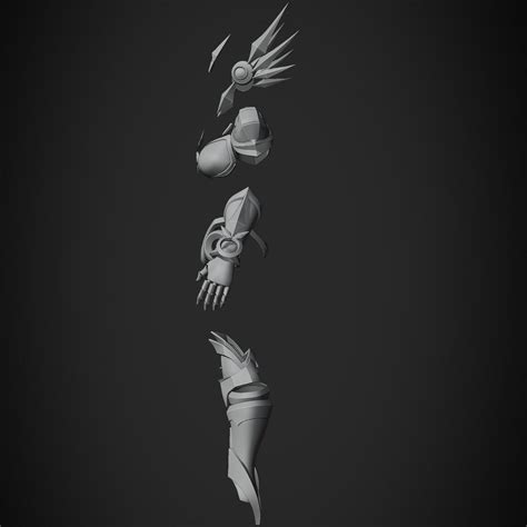 League of Legends Leona Armor for Cosplay 3D model 3D printable | CGTrader