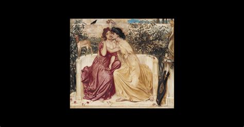 Sappho And Erinna In A Garden At Mytilene By Simeon Solomon Lesbian Phone Case