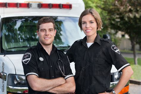 Paramedic Team Stock Photo Adobe Stock