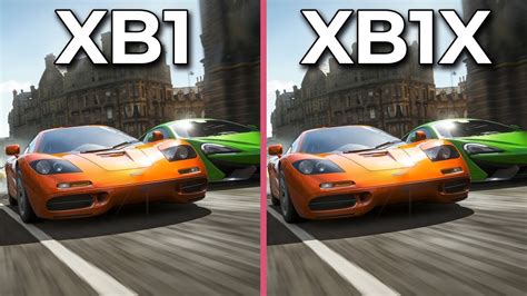 Forza Horizon 4 Xbox One Vs Xbox One X Graphics Comparison Youtube