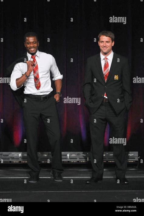 Patrice Evra And Michael Owen Hublot Art Of Fusion Fashion Show With